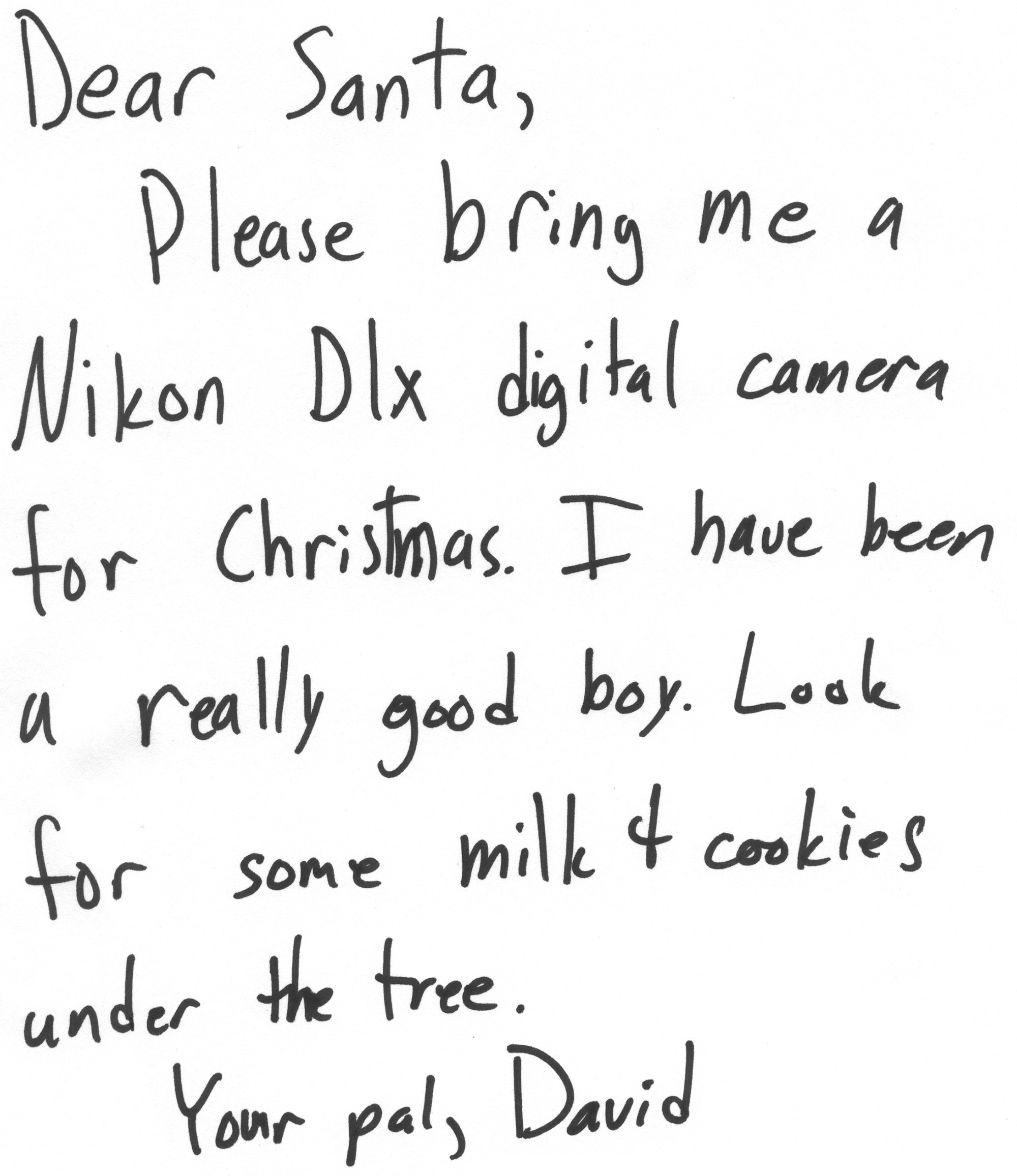 Letter to Santa