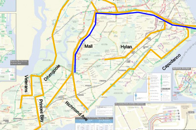 Map of Staten Island